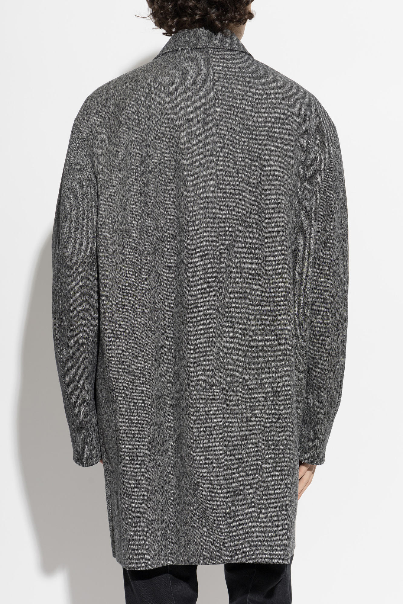 Grey Single-Vent Coat Marni - Vitkac AS